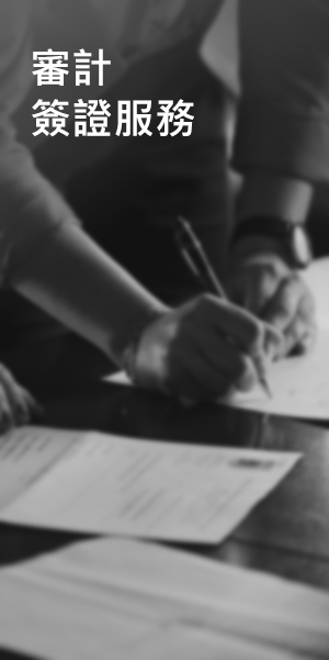 財務報表簽證服務